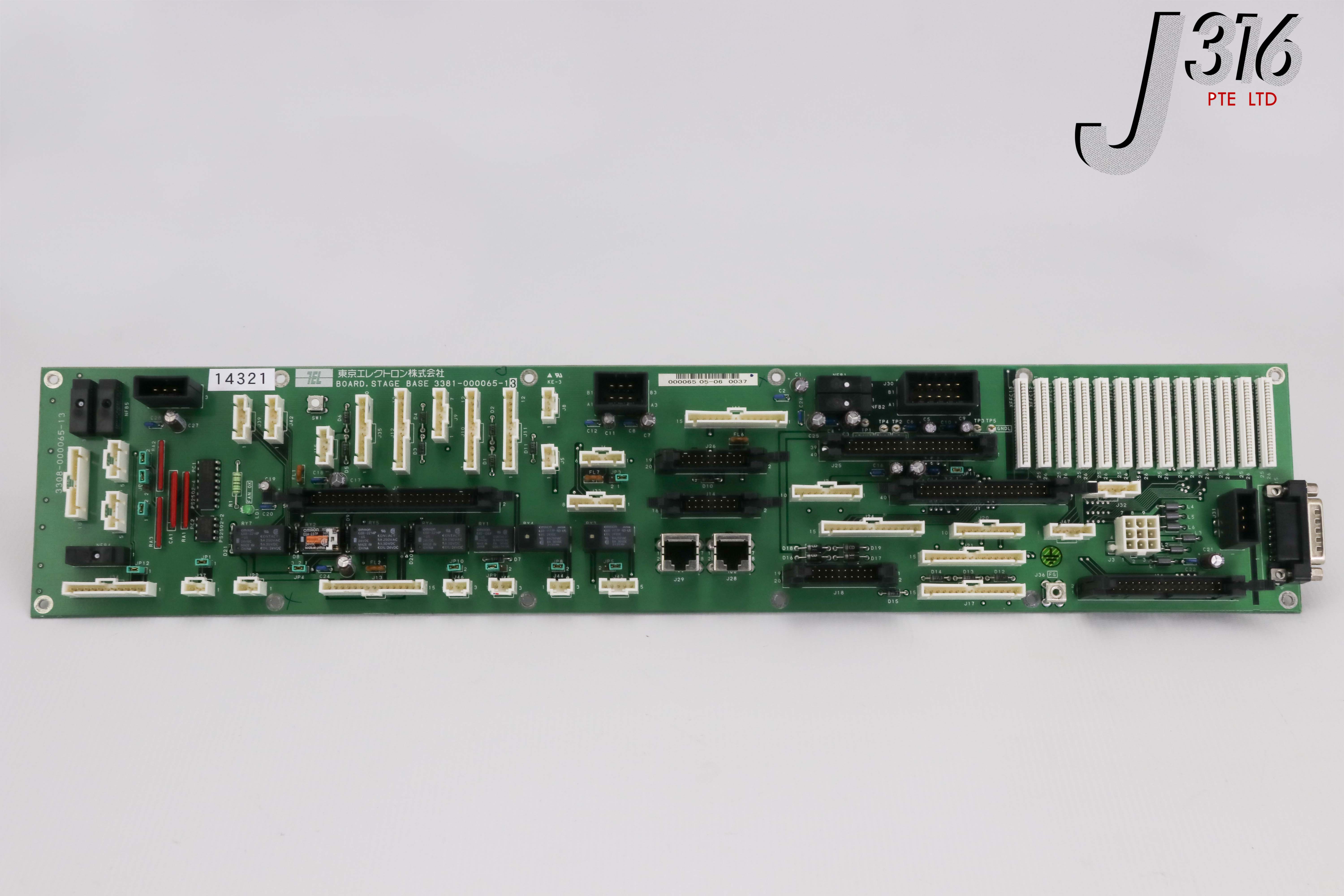 14321 TOKYO ELECTRON PCB,BOARD,STAGE BASE, 3308-000065-13… – J316Gallery